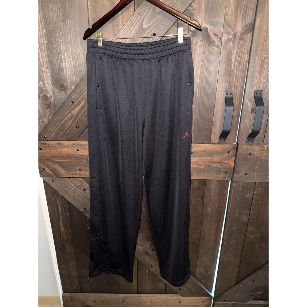 Jordan Y2K Sweatpants Mens XXL Baggy Ankle Zip Jump Man Basketball Button